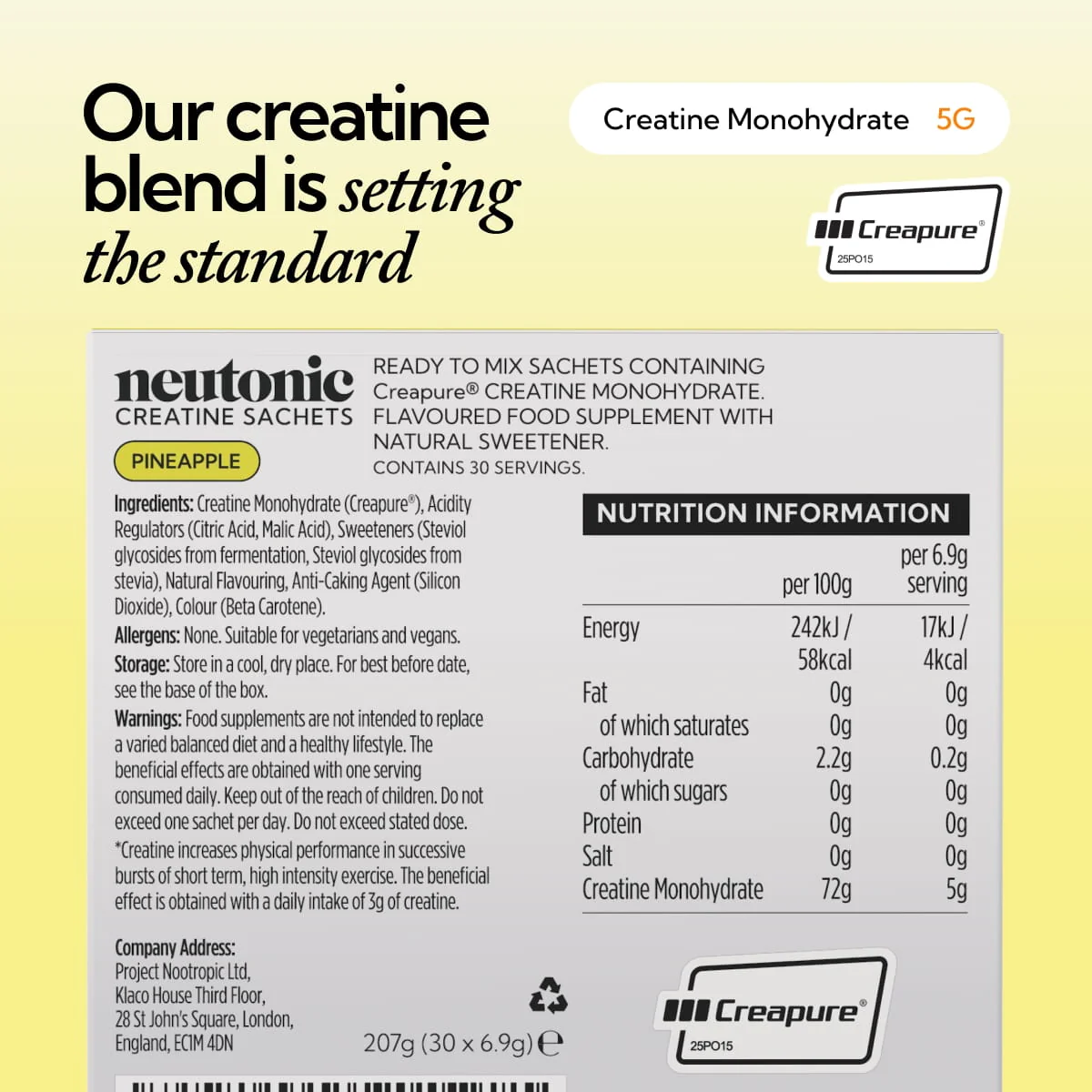Creatine Sachets - 30 Count - Image 6