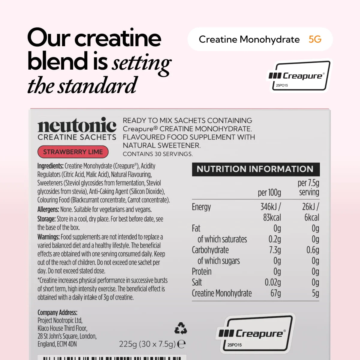 Creatine Sachets - 30 Count - Image 6