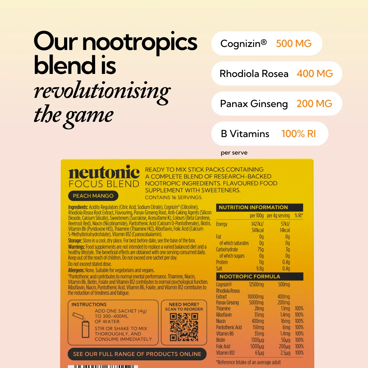 Focus Blend - 16 Sachets - Image 6