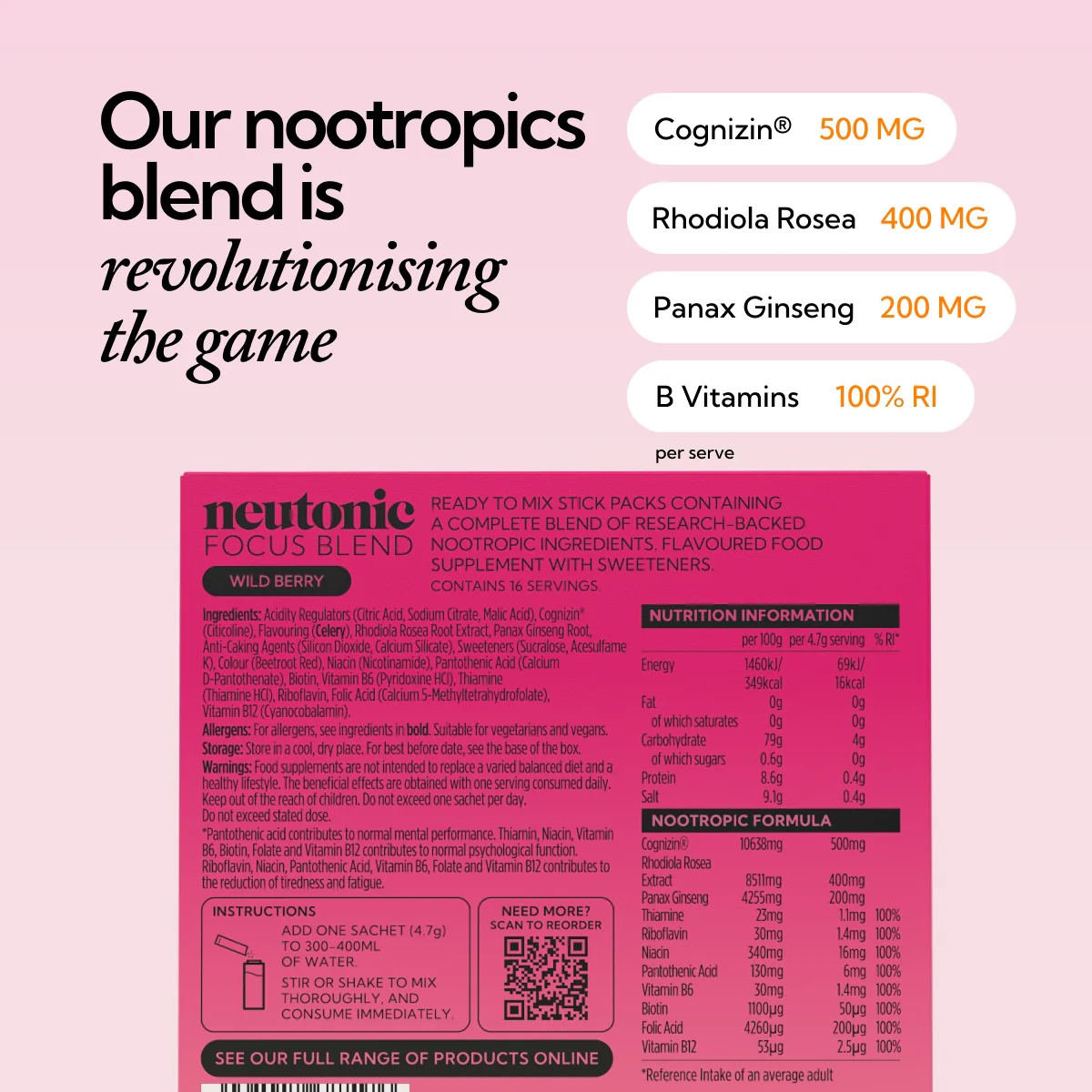 Focus Blend - 16 Sachets - Image 6