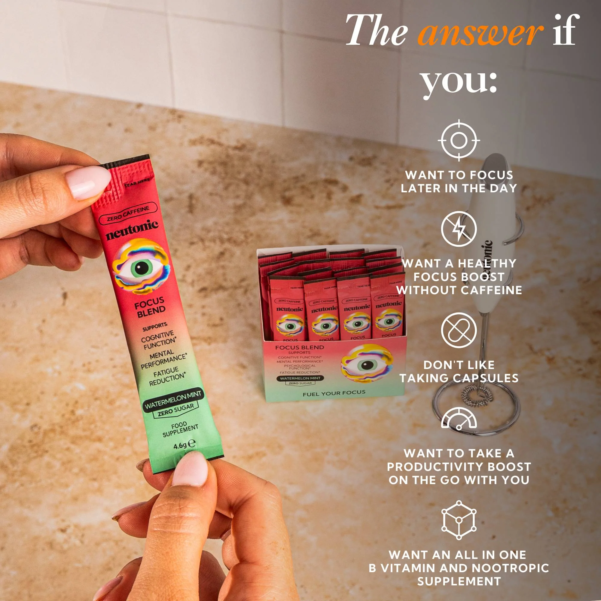 Focus Blend - 32 Sachets - Image 7