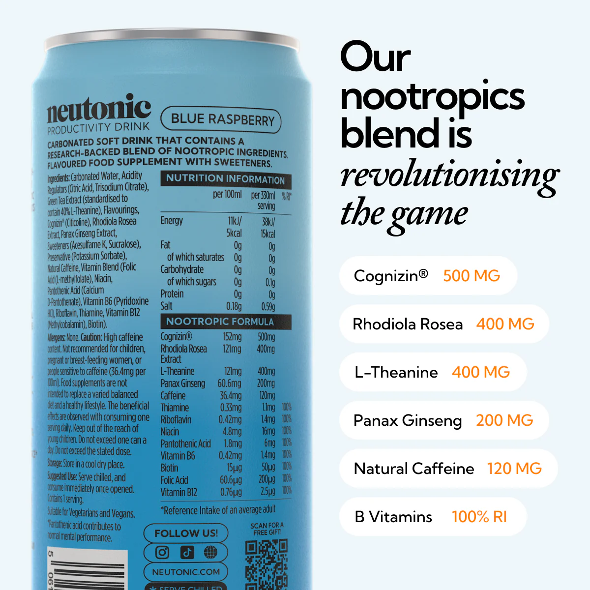 Productivity Drink - 12 Cans - Image 6