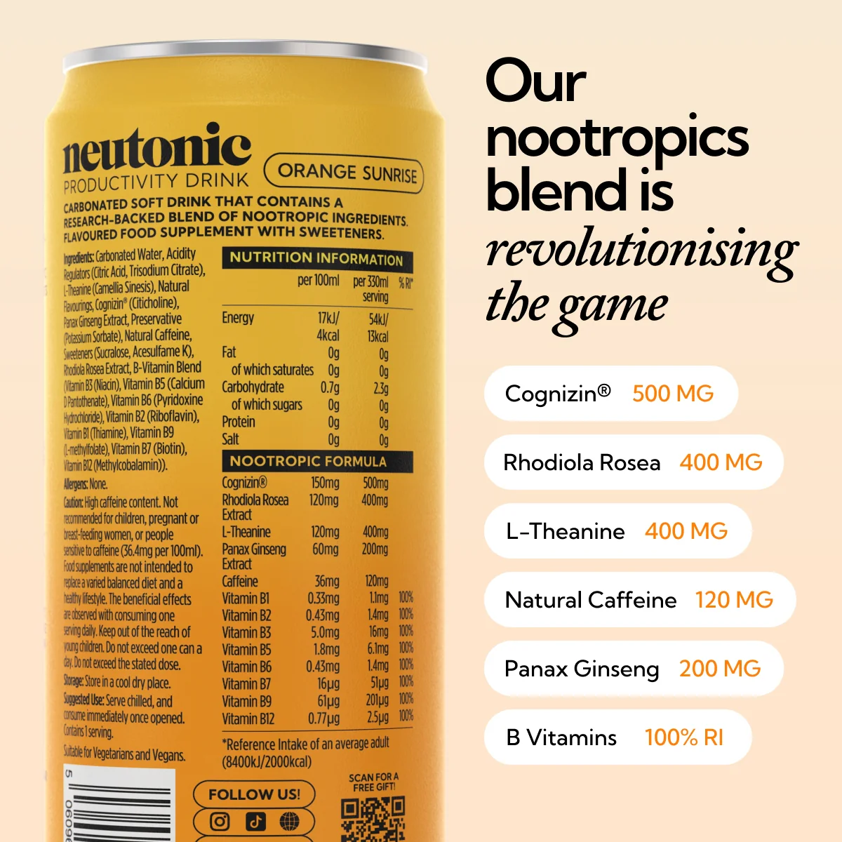 Productivity Drink - 12 Cans - Image 8