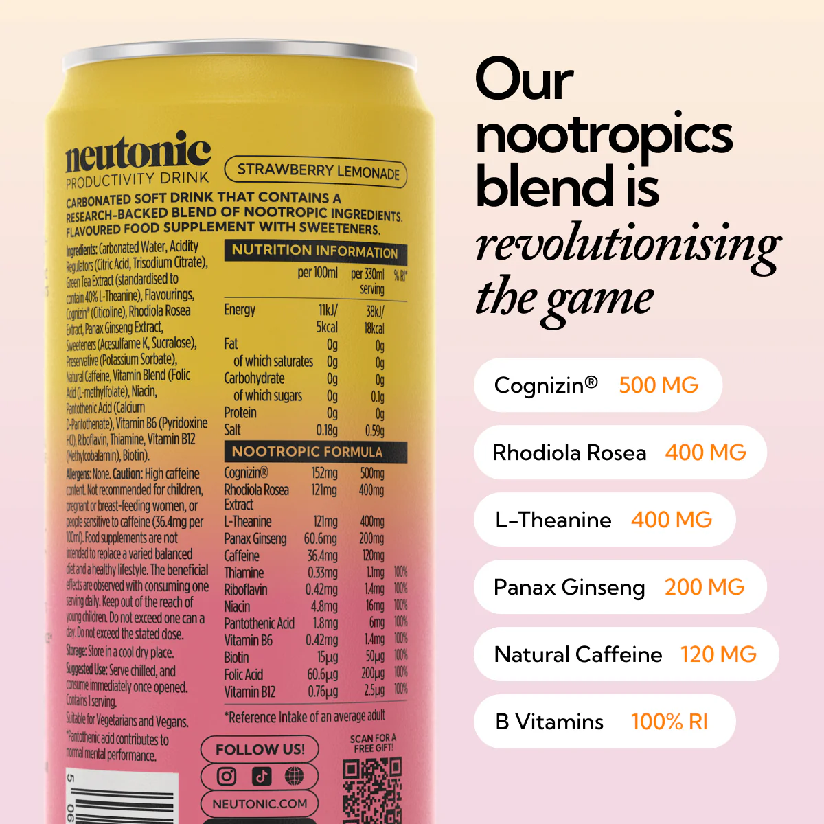 Productivity Drink - 12 Cans - Image 7